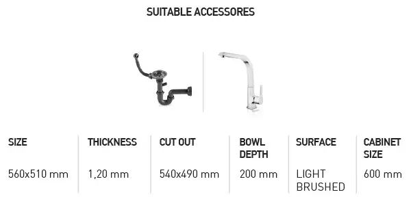 H009 Suitable Accessories