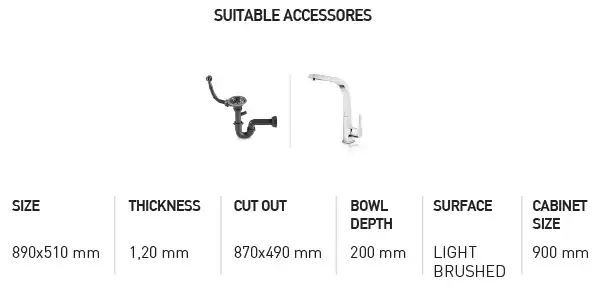 H010 Suitable Accessories