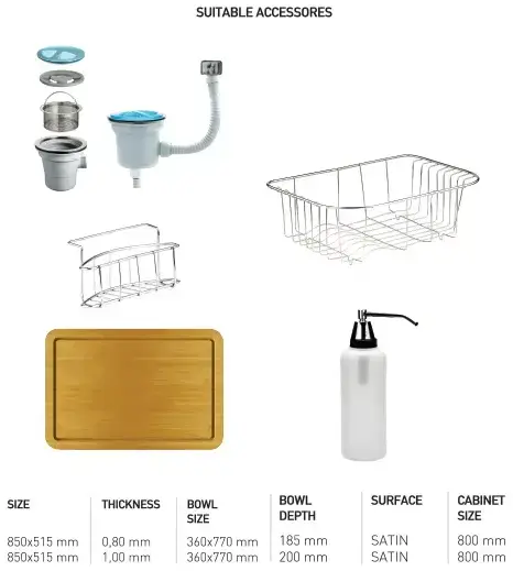 M001 Suitable Accessories